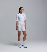 Dots / Women's SuperFIT 2.0 Bib Short - Reflective White