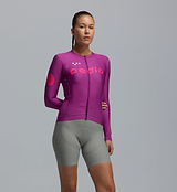 Dots / Women's Classic LS Jersey - Violet