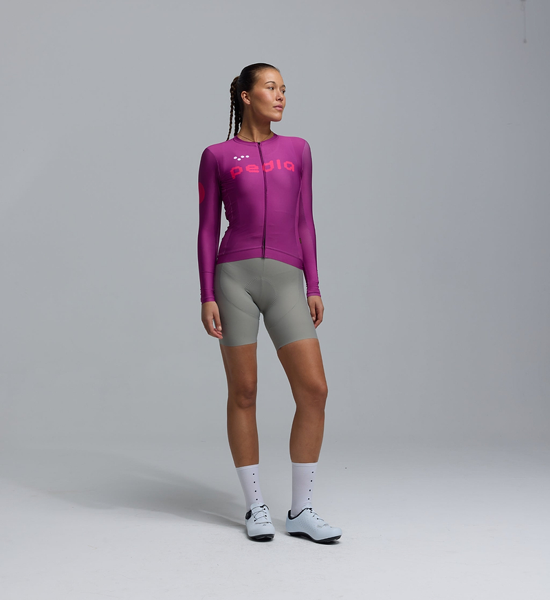 Dots / Women's Classic LS Jersey - Violet