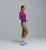 Dots / Women's Classic LS Jersey - Violet