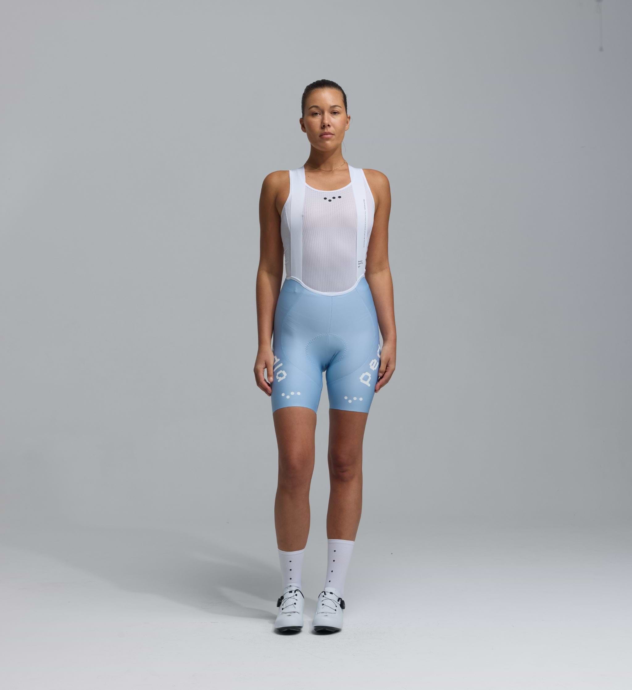 Dots Women's SuperFIT 2.0 cycling bib shorts Powder Blue