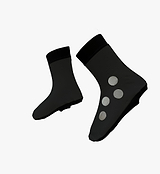 Essentials / Cycling Bootie, Show Cover- Black