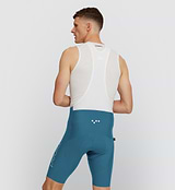 Back view of Men’s SuperFit 2.0 Bib Shorts in Slate - Reflective logos for added visibility and safety