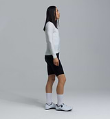Men's porcelain long sleeve cycling jersey — breathable SPF 50 moisture-wicking fabric, four-way stretch, ventilation side panels, form-fitting race fit with silicone hem gripper for road and endurance rides