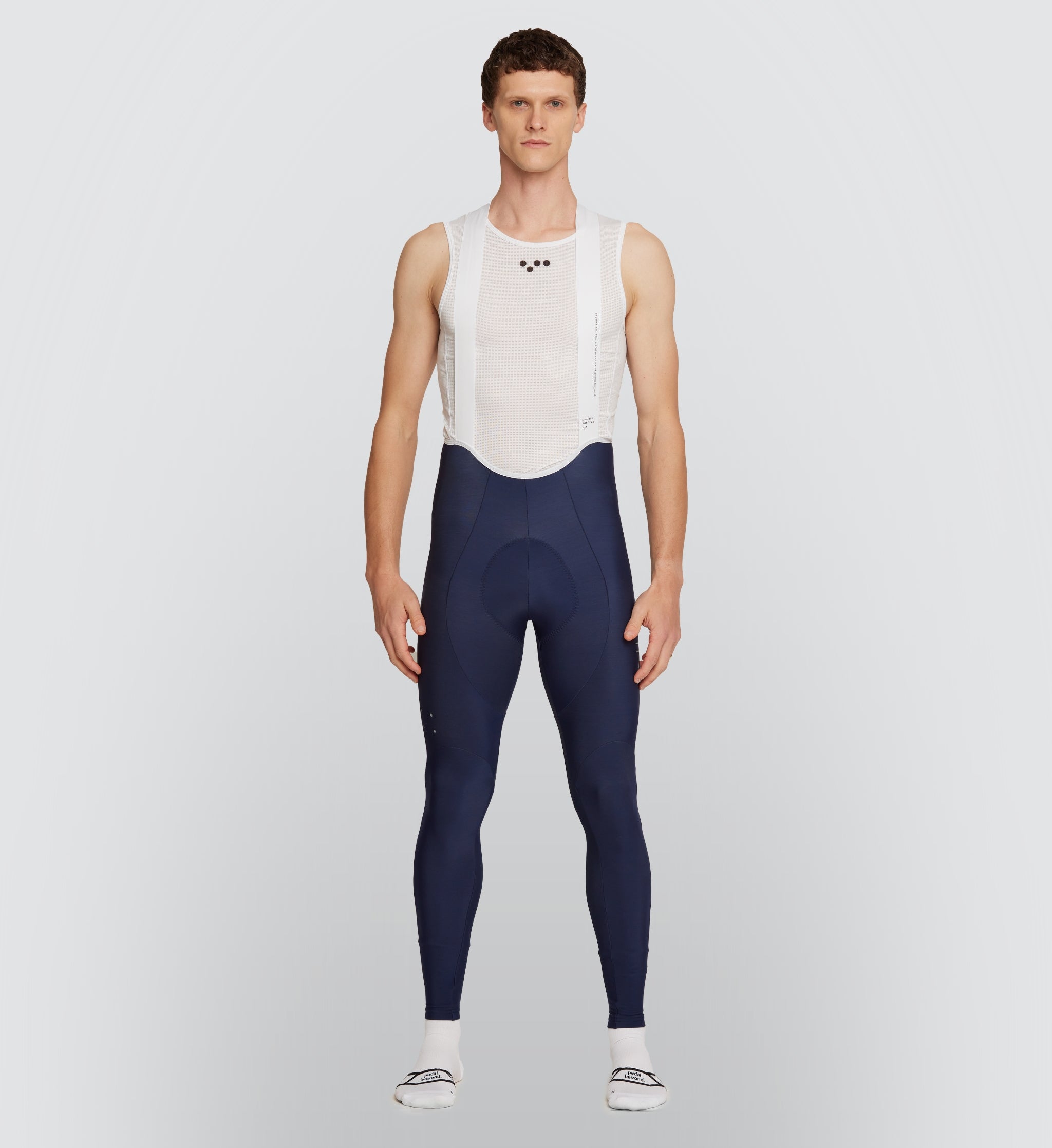 Men's SuperFLEECE 2.0 Thermal Cycling Bib Tights - Navy