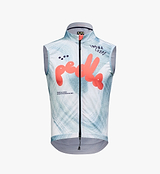 Pedla cycling LOCAL LOOPS Men's Classic LITE Gilet Bubble Pearl silo shot breathable pockets reflective