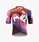 Pedla cycling LOCAL LOOPS Men's SuperSYSTEM Jersey Bubble Spray silo shot reflective seamless