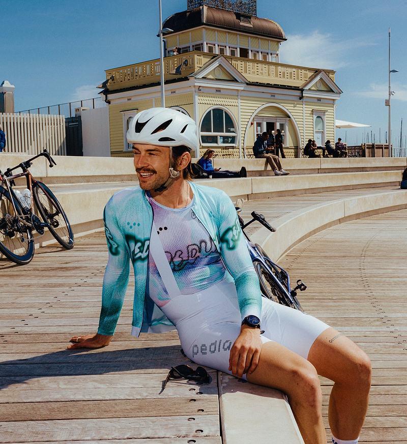 LOCAL LOOPS / Men's Air Base Layer - Soft Opal