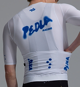 LOCAL LOOPS / Men's PRO Pursuit AIR Jersey - White & Cobalt