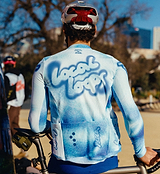 LOCAL LOOPS / Men's Thermal LS Jersey - Blue