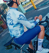 LOCAL LOOPS / Men's Thermal LS Jersey - Blue