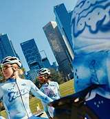 LOCAL LOOPS / Women's Thermal LS Jersey - Blue