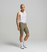 Side profile of the Men's SuperFIT 2.0 Cycling Bib Shorts, highlighting the advanced brace system for superior support and ventilation.