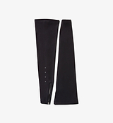Essentials Leg Warmers - Black, perfect for cold weather and winter, photo on its own
