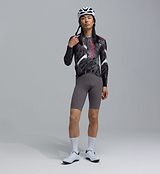 Men's Pro Pursuit 3.0 long-sleeve cycling jersey, race-fit aero silhouette, black data aero print, Italian technical fabric, breathable mesh underarms, low-profile cuffs, reflective accents, 3 rear pockets