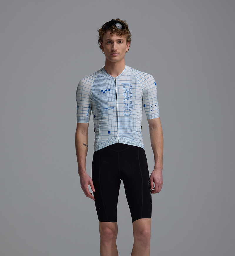 PRO / Men's Pro Pursuit 3.0 Jersey - Grid White