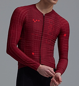 PRO / Men's Pro Pursuit 3.0 LS Jersey - Brick Red