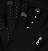 Core / AquaSHIELD Gloves - Black. Wind, rain & cold protection. Silicone palm prints for added grip. Size: One size fits most.