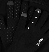 Core / AquaSHIELD Gloves - Black. Wind, rain & cold protection. Silicone palm prints for added grip. Size: One size fits most.
