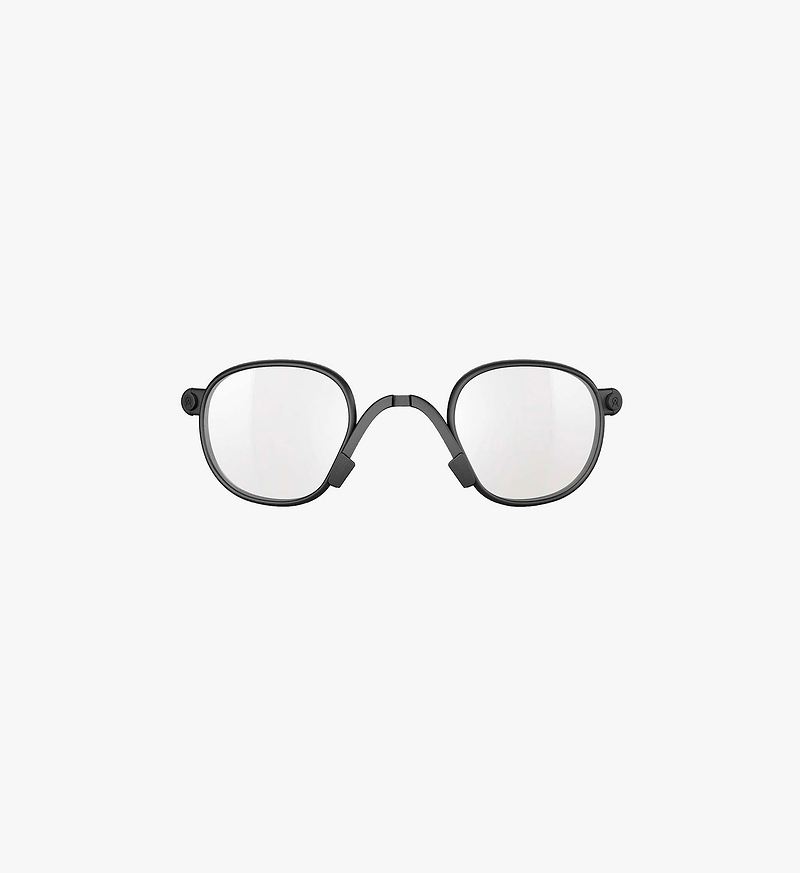 Alba Optics Optical Clips - Black: Sleek eyewear accessory for enhanced vision.