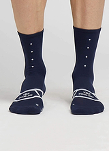 Lightweight Socks Navy - Introducing the latest in lightweight sock technology: Our Pedla sock is highly breathable with active performance wicking technology for maximum moisture management & temperature control - ideal for hot summer days. Constructed from a Nylon + Coolmax® core spun covered Lycra® containing unsurpassed moisture management and sport stability.