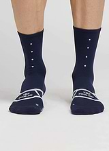 Lightweight Socks Navy - Introducing the latest in lightweight sock technology: Our Pedla sock is highly breathable with active performance wicking technology for maximum moisture management & temperature control - ideal for hot summer days. Constructed from a Nylon + Coolmax® core spun covered Lycra® containing unsurpassed moisture management and sport stability.