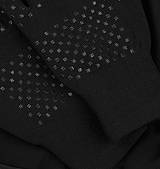 Core / AquaSHIELD Gloves - Black. Wind, rain & cold protection. Breathable, silicone palm prints. Size: One size fits most.