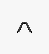 Alba Optics Nosepad Regular Asian fit - Rubber nosepad, Anallergenic, Made in Italy, Weight: 2.60gr