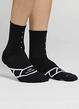 Lightweight Socks Black - Introducing the latest in lightweight sock technology: Our Pedla sock is highly breathable with active performance wicking technology for maximum moisture management & temperature control - ideal for hot summer days. Constructed from a Nylon + Coolmax® core spun covered Lycra® containing unsurpassed moisture management and sport stability.