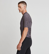Pro Men's Pursuit Cycling Jersey - Charcoal | Premium quality race-ready jersey with Italian fabrics and engineered fit.