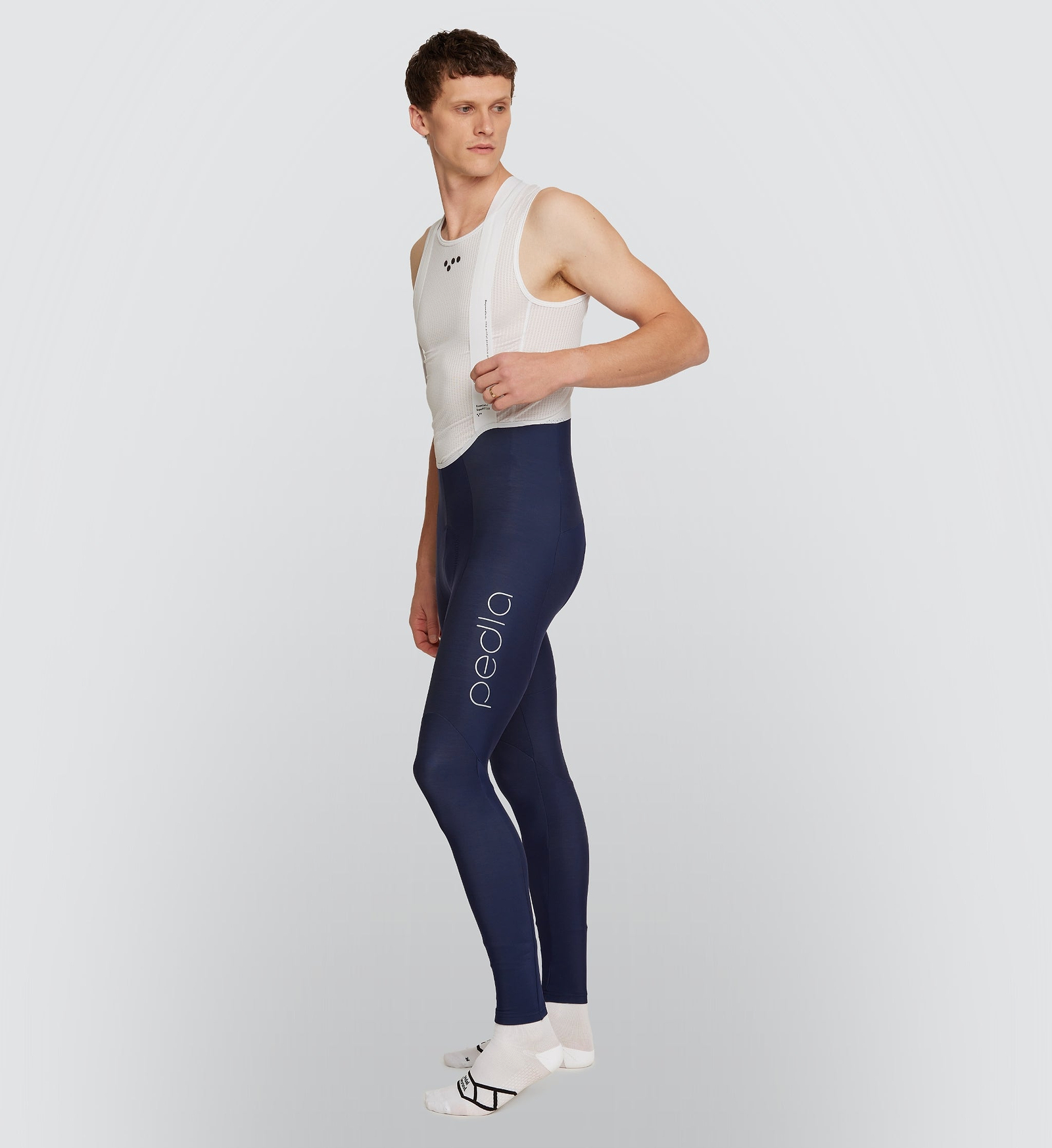 Men's SuperFLEECE 2.0 Thermal Cycling Bib Tights - Navy