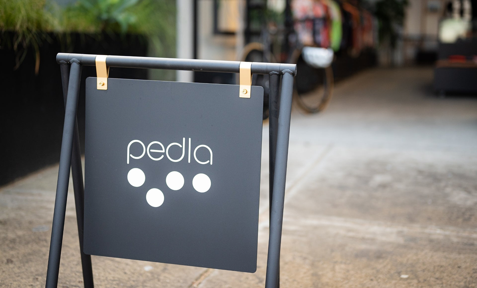 The Pedla Store Signage