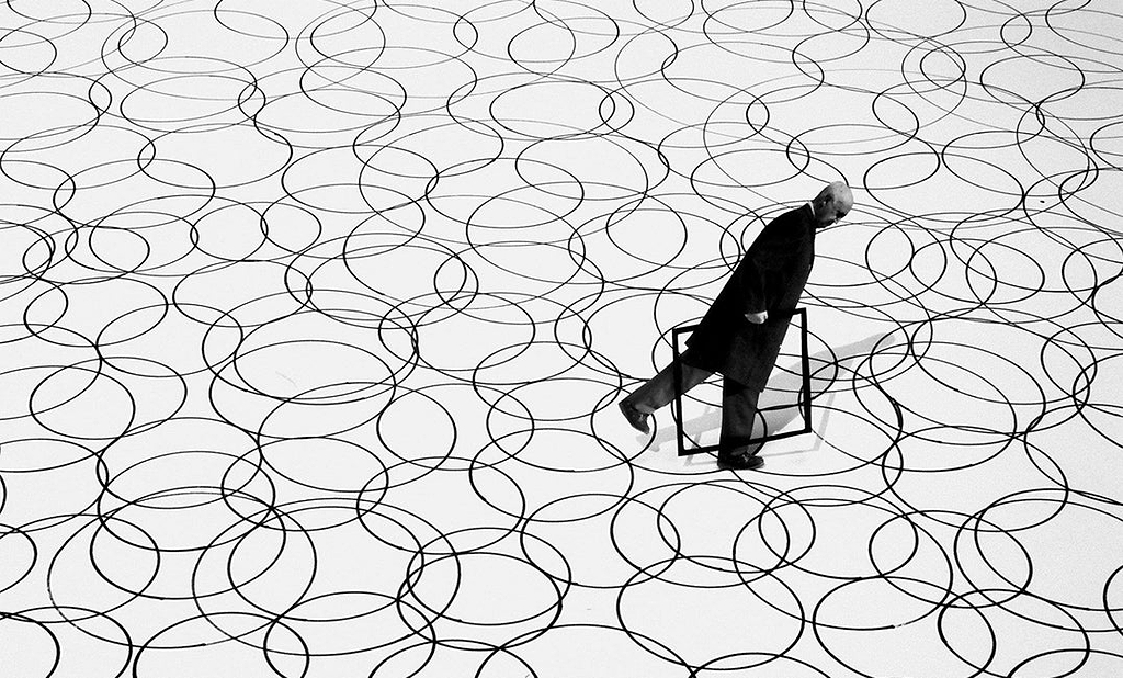gilbert garcin black and white photography