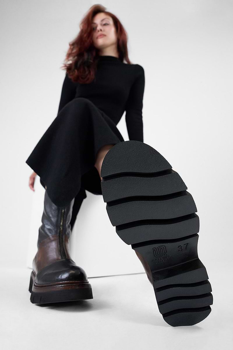 BLAKE tan-black welted boots | untamed street UNTAMED STREET BLAKE tan-black welted boots | untamed street UNTAMED STREET