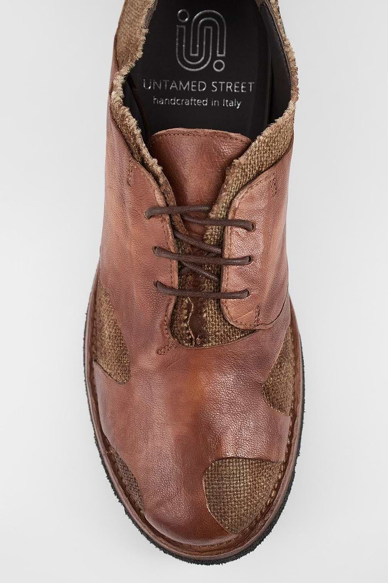 Untamed Oxford (45) ASTON brown oxford shoes | untamed street – UNTAMED STREET main image 4