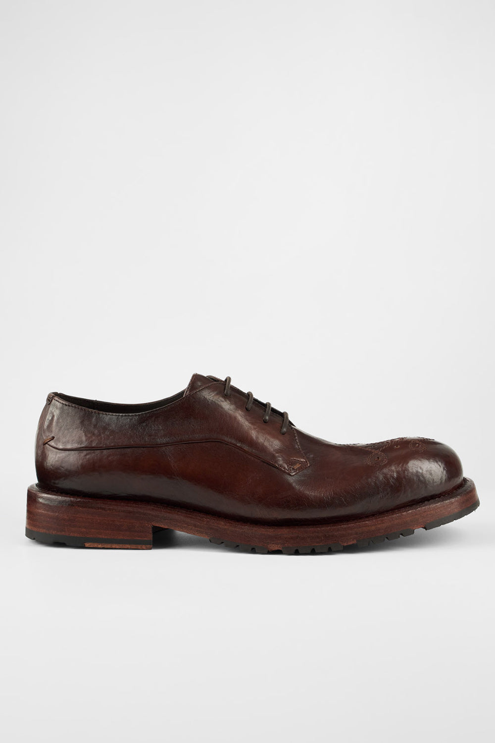 SCOTT dark-terra derby shoes.