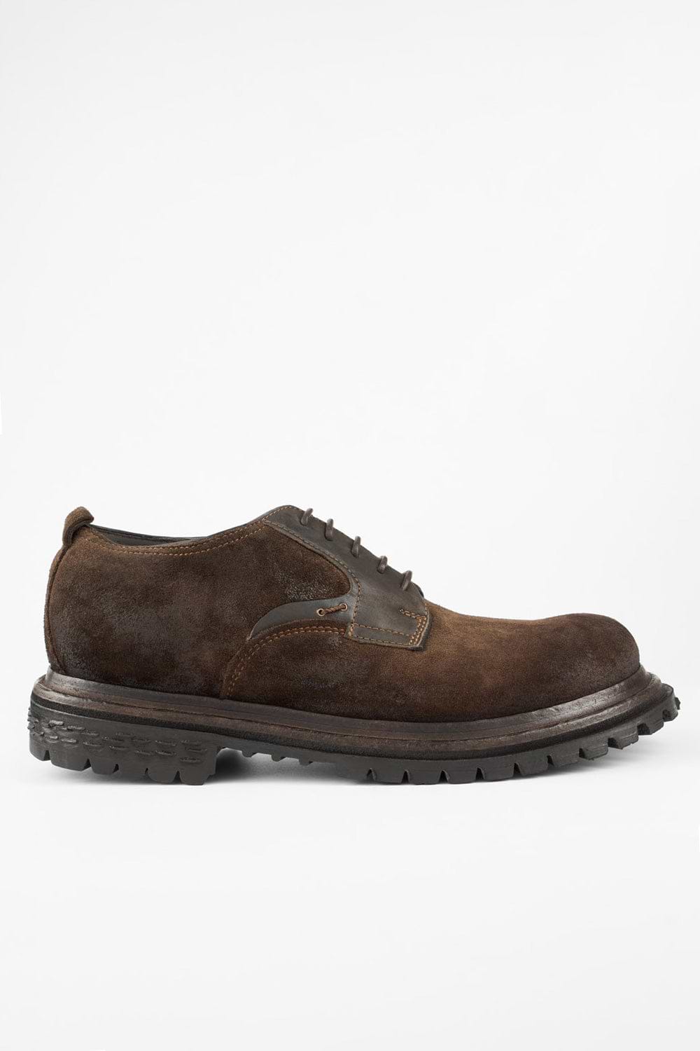 WARRICK brown suede derby shoes | untamed street – UNTAMED STREET
