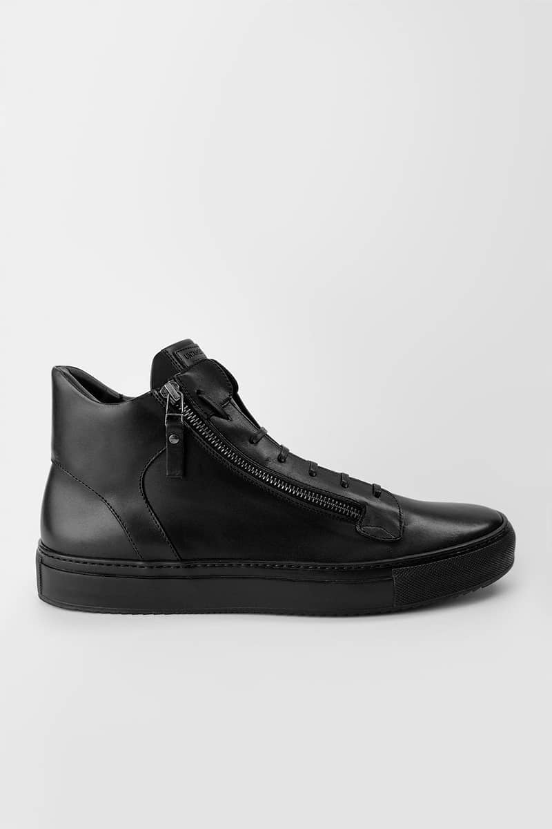 SOHO black high sneakers | untamed street – UNTAMED STREET display picture 3