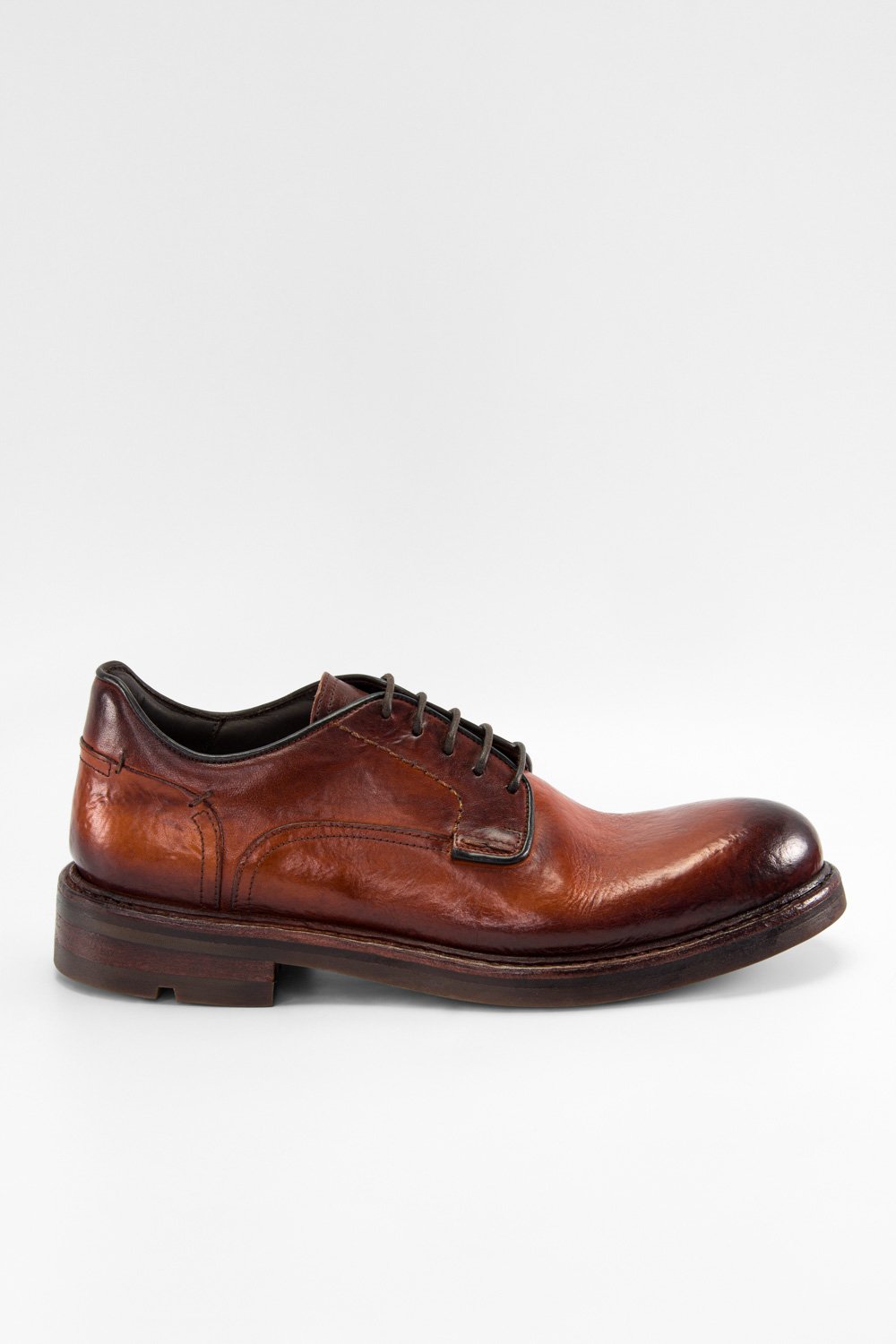 #42 BASE LONDON LENNOX Leather Wingtip Derby Shoes Men main image 2