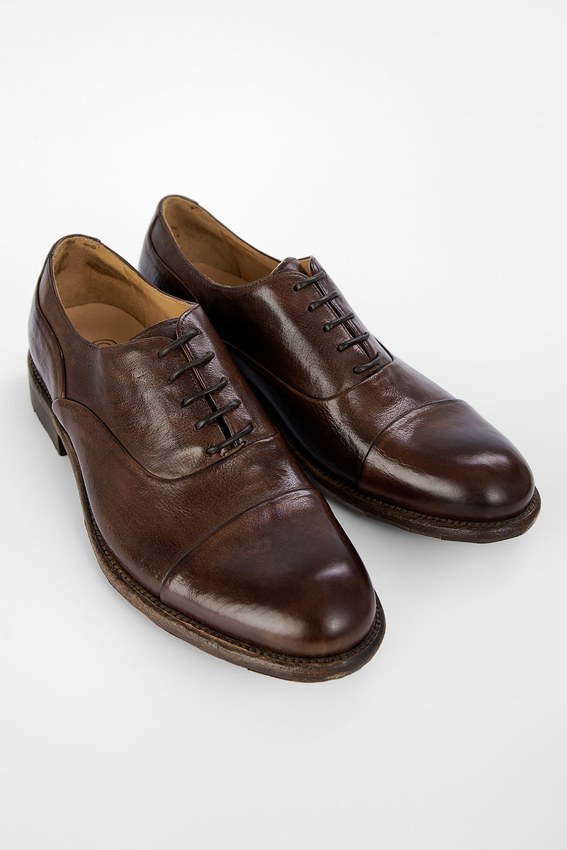 FRYE KNIGHTON noble-brown oxford shoes KNIGHTON dark-brown oxford shoes | untamed street – UNTAMED  main image 2