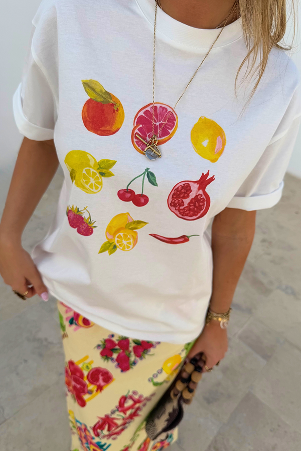 White Fruit T-Shirt