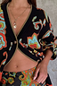 Thumbnail for Black Paisley Martha Cardigan