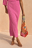 Petal Pink Plisse Tilly Dress