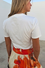 Blurred Floral Slim T-Shirt