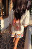 Tile Print Jersey Pyjamas