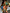 Thumbnail for Fiji Elissa Shorts in a colourful tropical print with orange rick rack trim, styled as a matching co-ord set.