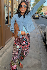 caption_Model is 5ft5” and is UK size 8, wearing UK size 10
