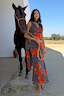 Thumbnail for caption_Model is 5ft7” and wears UK size 10/ US 6 
