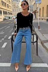 caption_Model is 5ft7” and is UK size 8, wearing UK size 10