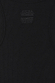 Black ribbed tank top featuring a tonal embroidered NFD logo on soft stretch fabric.